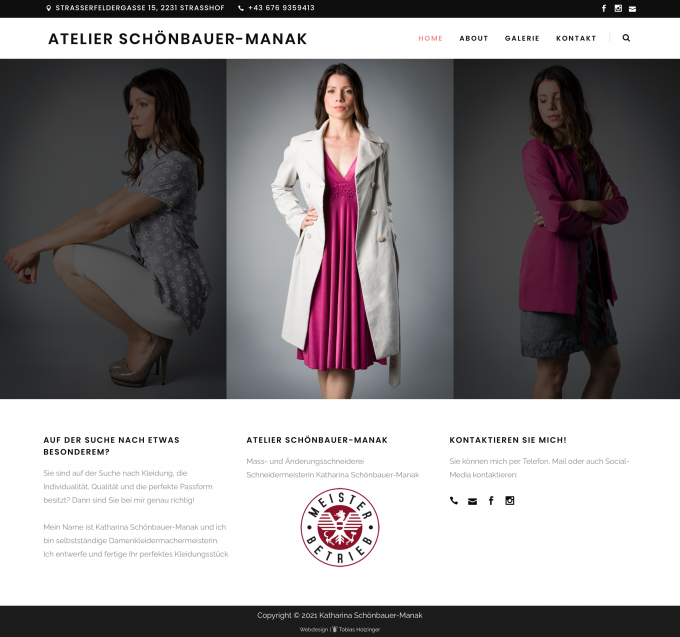 Screenshot of Atelier Schönbauer-Manak's website
