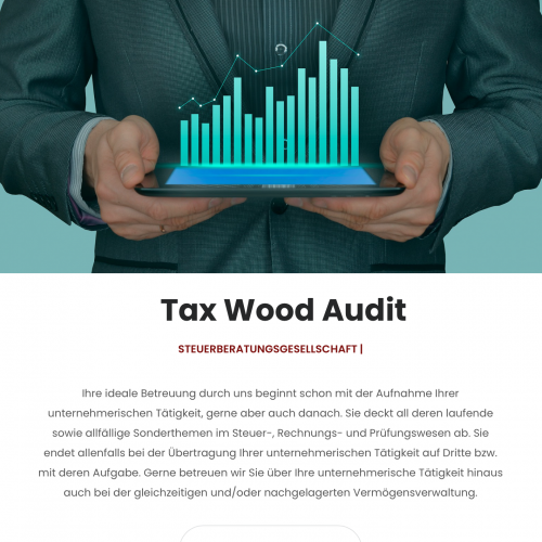 Screenshot of Tax Wood Audit's website
